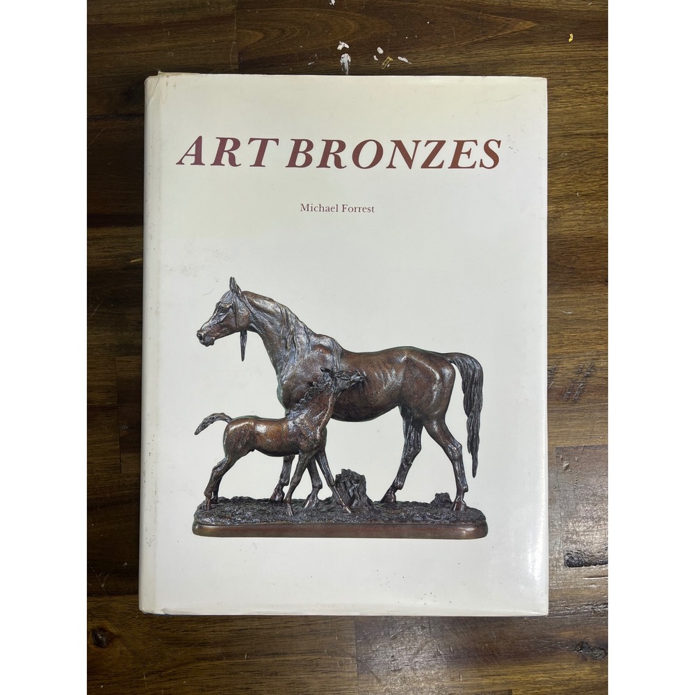 Art Bronzes Michael Forrest 1988 Hardcover Schiffer Art Reference Book